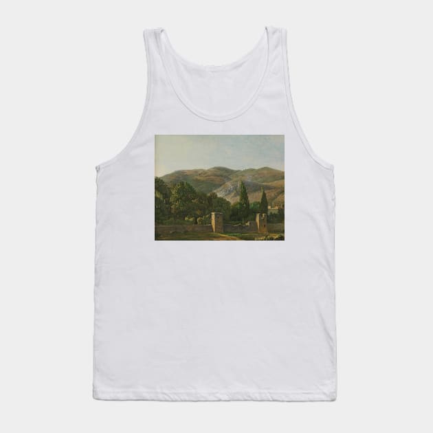 Fortified Wall, Italy by Simon Denis Tank Top by Classic Art Stall